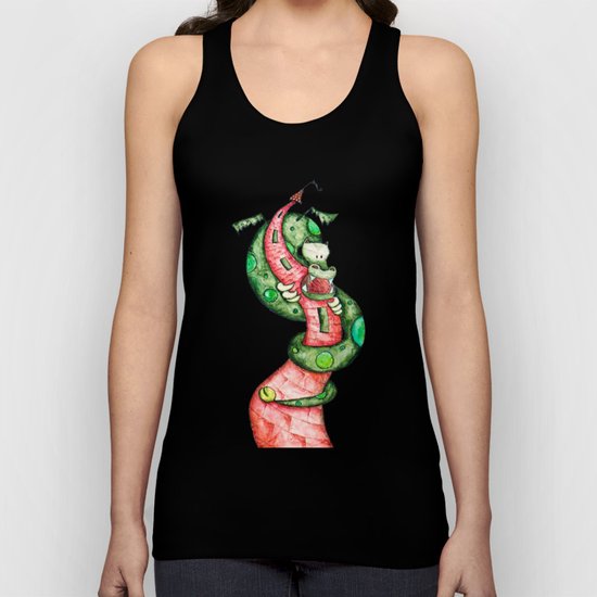The Dragon and The Tower Unisex Tank Top
