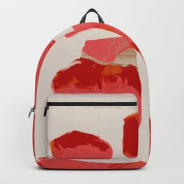 minimal abstract pink shapes Backpack