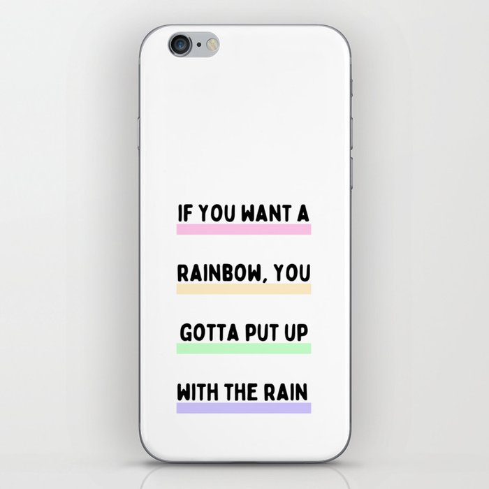 If You Want a Rainbow iPhone Skin