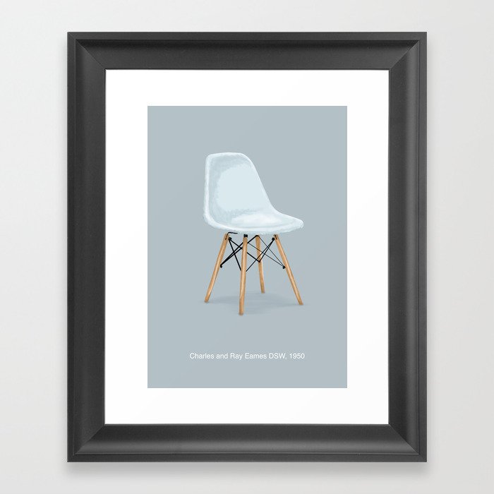 Charles and Ray Eames DSW, 1950 Framed Art Print