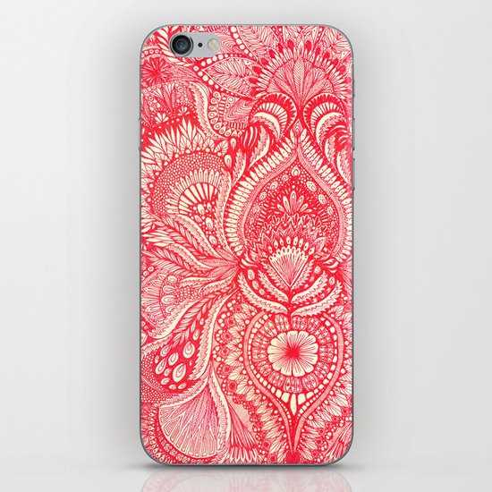red iPhone Skin