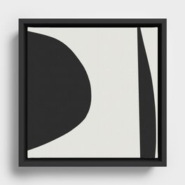 Minimal Black Framed Canvas