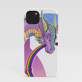 Pride dragon iPhone Case