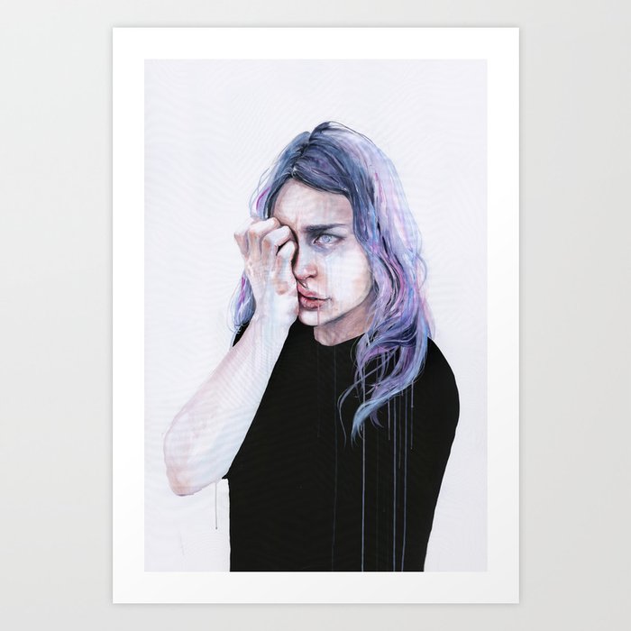 Discover the motif I COULD BUT I CAN'T by Agnes Cecile as a print at TOPPOSTER