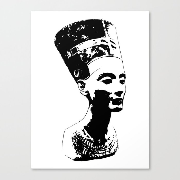 Nefertiti The Queen Canvas Print