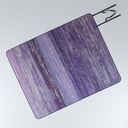 Purple Woodland Picnic Blanket