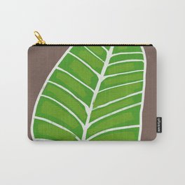 Feuilles 5 - Playful, Modern, Abstract Painting Carry-All Pouch