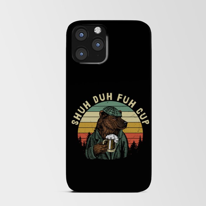 Shuh Duh Fuh Cup Funny Vintage iPhone Card Case