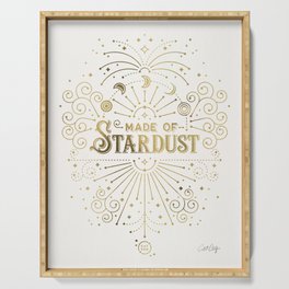 Made of Stardust – Gold Palette Serving Tray