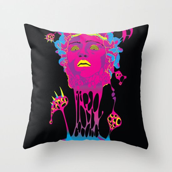 Medusa Throw Pillow