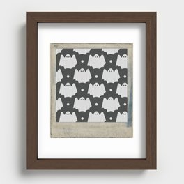 Spooky Ghost P-ROID Recessed Framed Print