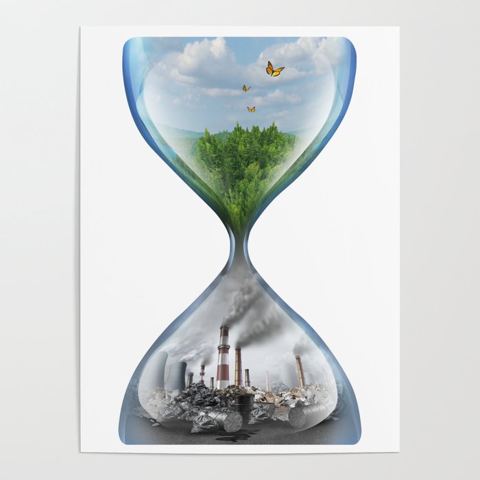 Climate Change Environmental Global Warming Poster by Light Stream