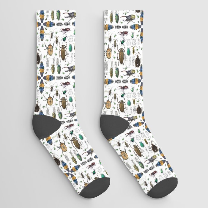 Beautiful Beetles Socks