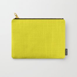 Solid pineapple bright yellow Carry-All Pouch | Graphicdesign, Vividyellow, Yl32, Pineappleyellow, Fluorescentyellow, Vibrantyellow, Lemonyellow, Brightyellow, Yellow, Neonyellow 