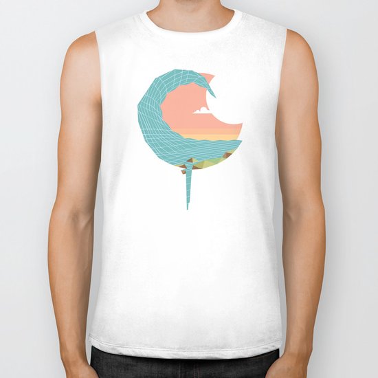 Wave Biker Tank
