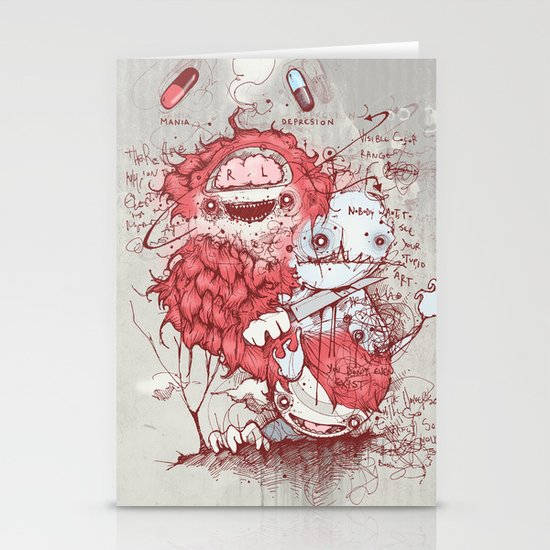 Dr Jekyll Stationery Cards