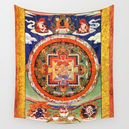 Mandala Buddhist 1 Wall Tapestry