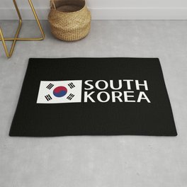 South Korea: South Korean Flag & South Korea Rug | Suwon, Daejeon, South, Flag, Asia, Incheon, Korean, Gwangju, Daegu, Proud 