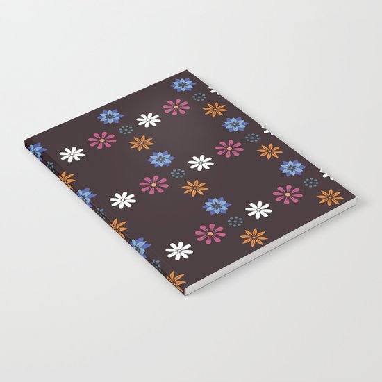 Floral Pattern Notebook