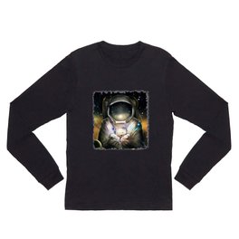 Astronaut Long Sleeve T Shirt | Stars, Universe, Planet, Space, Sci-Fi, Jov, Painting, Sun, Digital, Solarsystem 