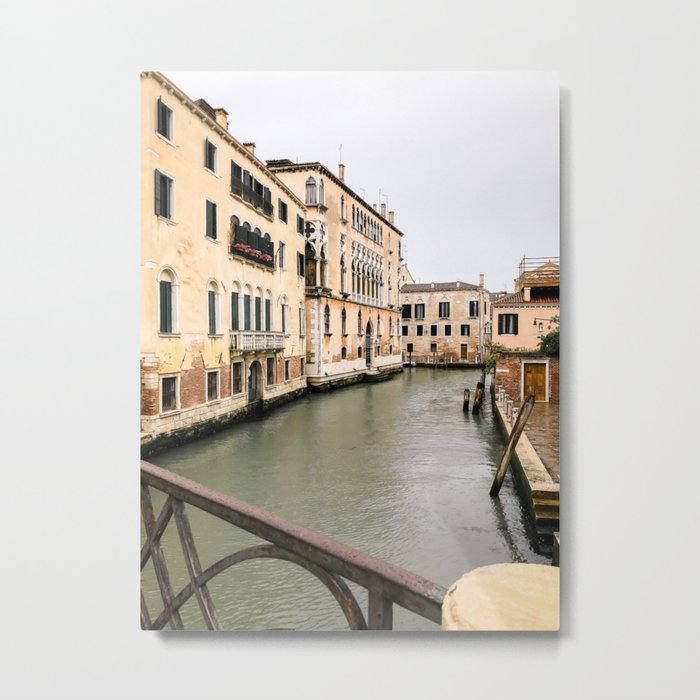 The canals of Venice | Italy | Europe | Travel photography Metal Print