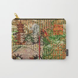 The Interlocking Mechanism of Compartmentalization Carry-All Pouch | Illustration, Romanticism, Decoration, Pattern, Painting, Photo, Color, Pop Art, Steampunk, Graphic Design 
