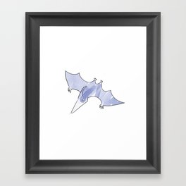 Dino Print - Pterodactyl Framed Art Print