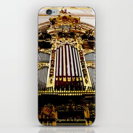 Golden organ iPhone Skin