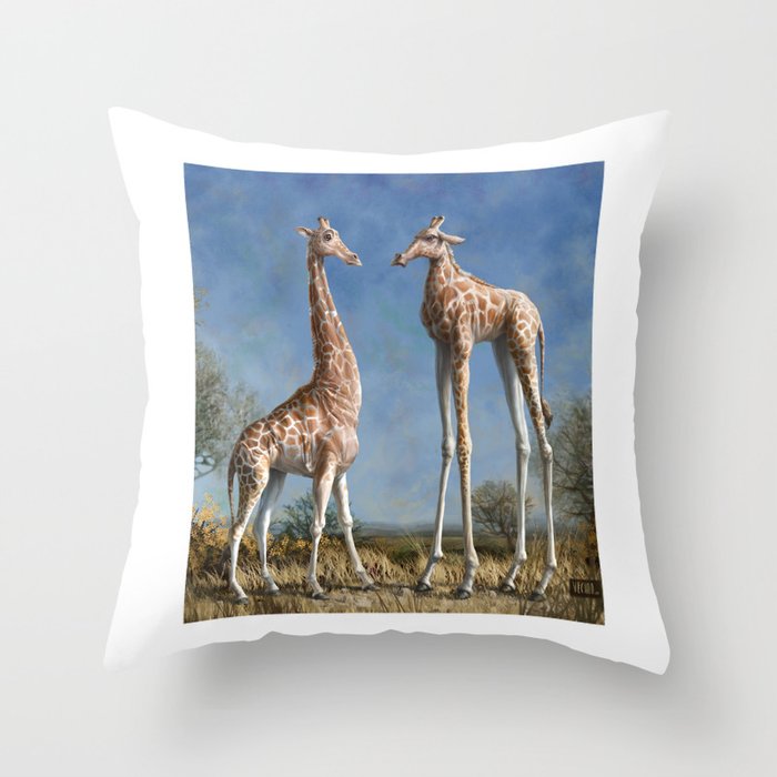 Emmm...Welcome to the herd... Throw Pillow