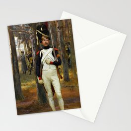 The Sentinel by Edouard Detaille Stationery Card