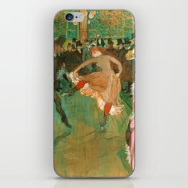 Toulouse-Lautrec - At the Rouge, The Dance iPhone Skin