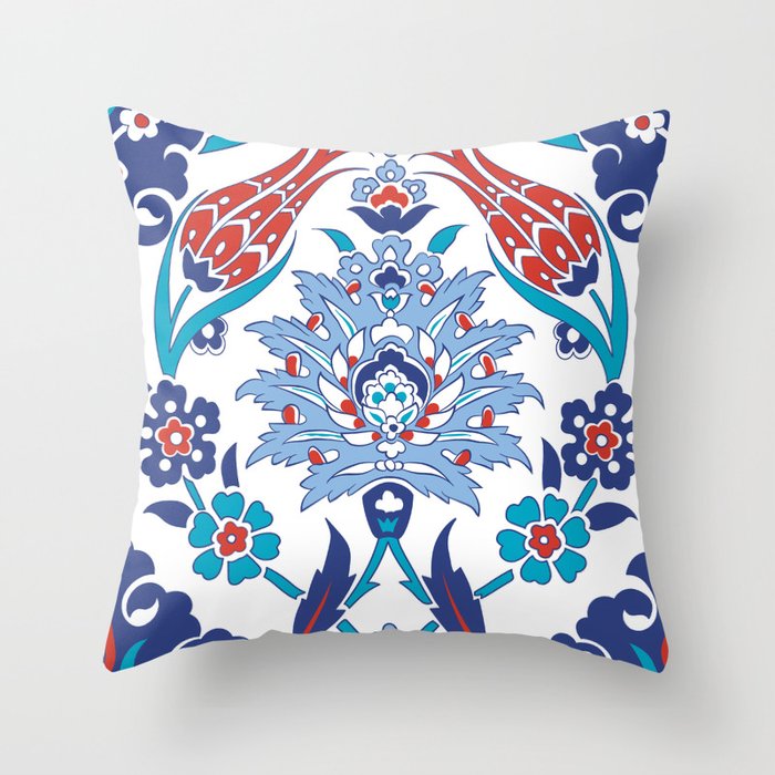 Turkish throw outlet pillows