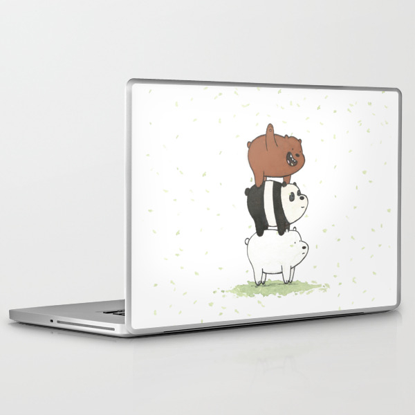 We Bare Bears By Maria Piedra Laptop Ipad Skin By Cobrachampagne Society6