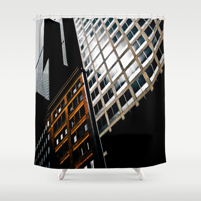 Chicago Sears Willis Tower Shower Curtain By Horaciorodriguez