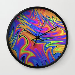 Keep This Up Wall Clock | Black And White, Watercolor, Graphicdesign, Unique, Twisty, Vector, Different, Illustration, Pretty, Acrylic 