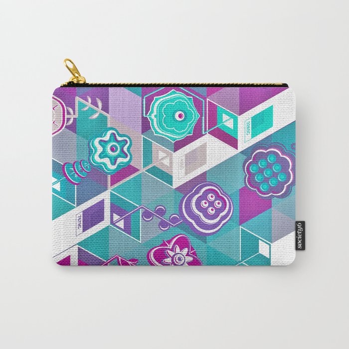 PLANTONE // Isometric Gardens Carry-All Pouch