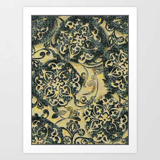 The Queen's Blanket Art Print