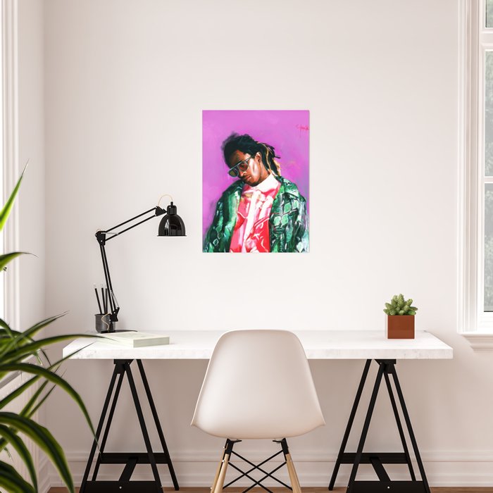 Young Thug Painting Poster By Yemiak Society6