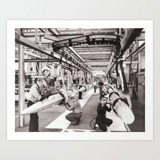 Star Wars factory Art Print