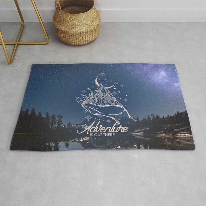 Adventure is Out There Rug