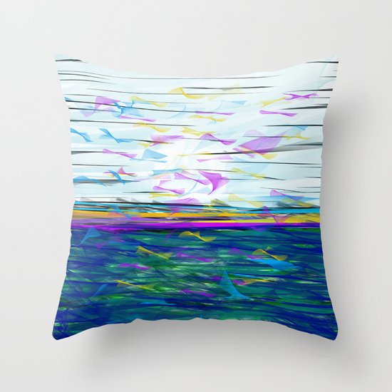Birds Throw Pillow