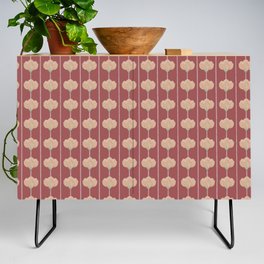 Flowers on a String-Red Credenza