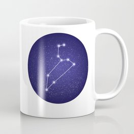 Leo zodiac constellation Coffee Mug