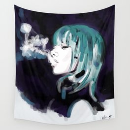 Smoking Colors. Wall Tapestry