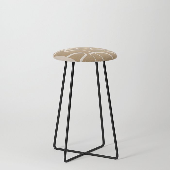 Abstract Line 44 Counter Stool