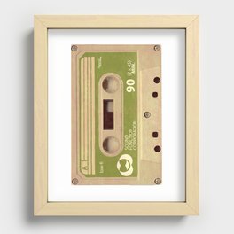 Mix-Tape Recessed Framed Print