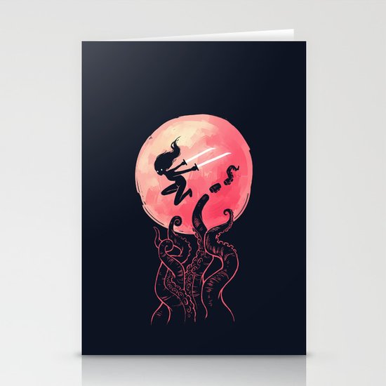 Kraken Stationery Cards