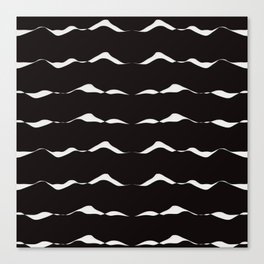 Scandinavian wave pattern 06 Canvas Print