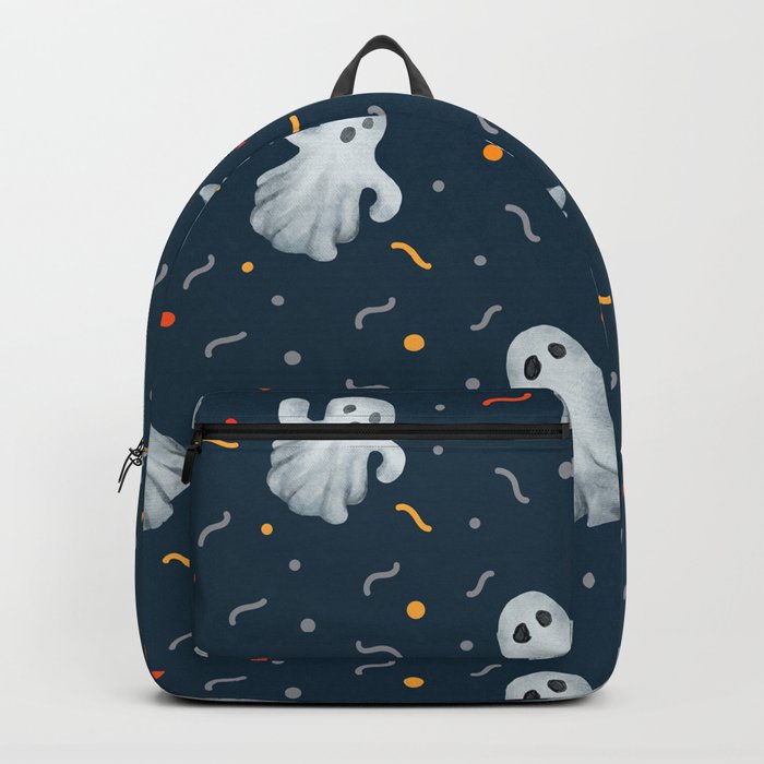ghost pattern Backpack