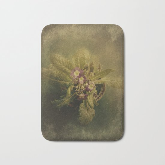 Little Winter Flower Bath Mat